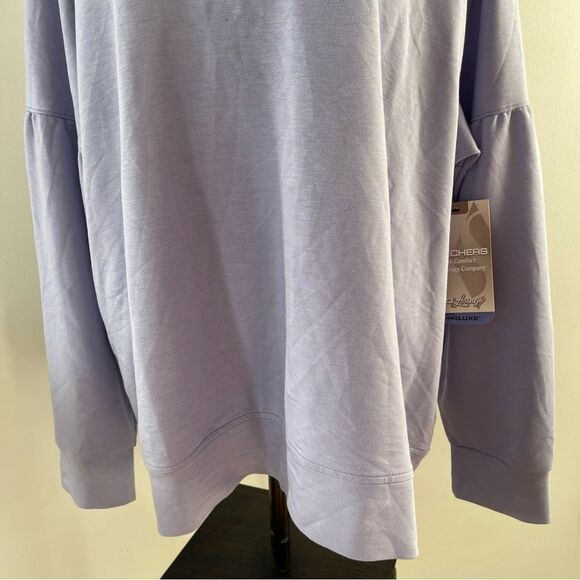 NWT Skechers Go Lounge Restful Crew Neck sweatshirt size 2X - Picture 3 of 16